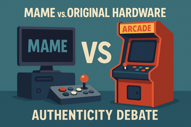 MAME vs Original Hardware: The Great Arcade Authenticity Debate