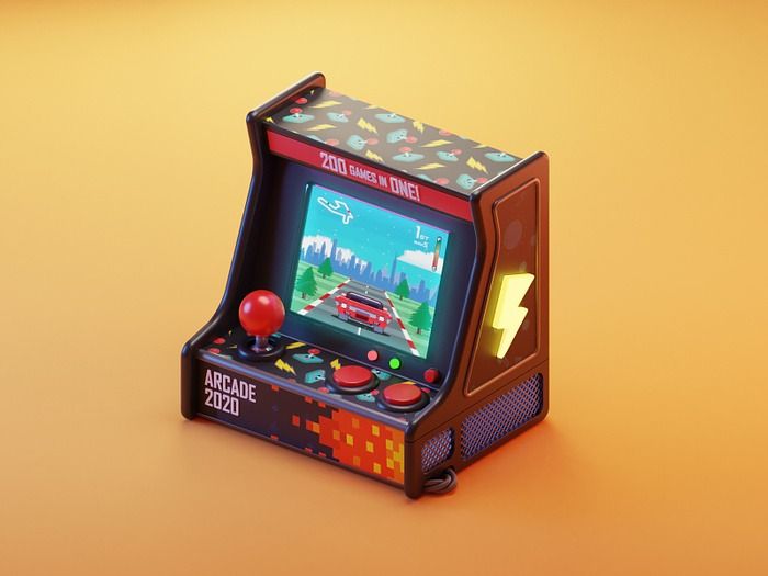 Racing Mini Arcade Cabinet